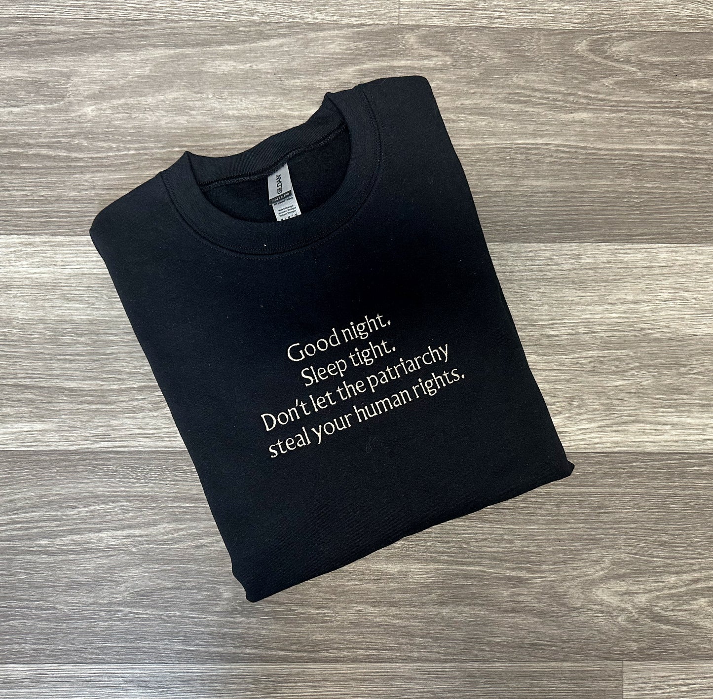 Goodnight Sleep Tee - Black